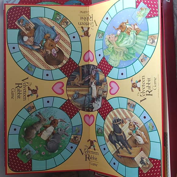 The Velveteen Rabbit Board Game Rose Art Vintage 1994 - Picture 6 of 13